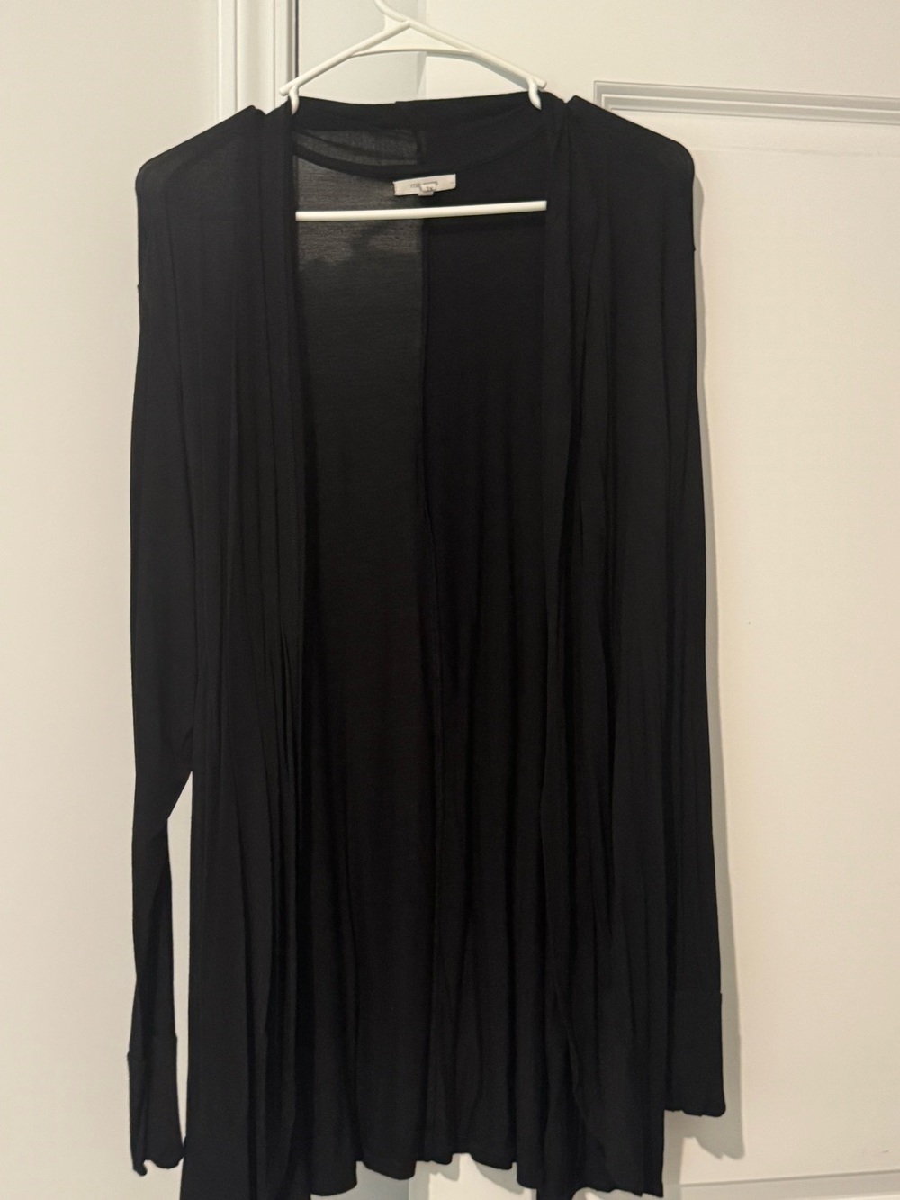 Maurices Black Open-Front Lightweight Cardigan